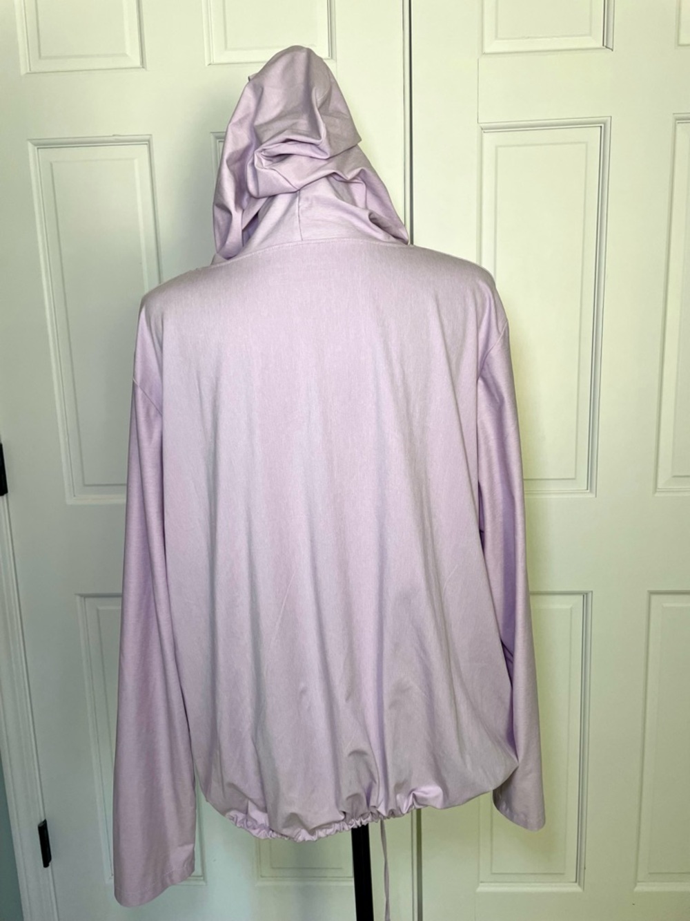 Eddie Bauer Lavender Hooded Pullover 2XL lilac lightweight - Picture 4 of 10